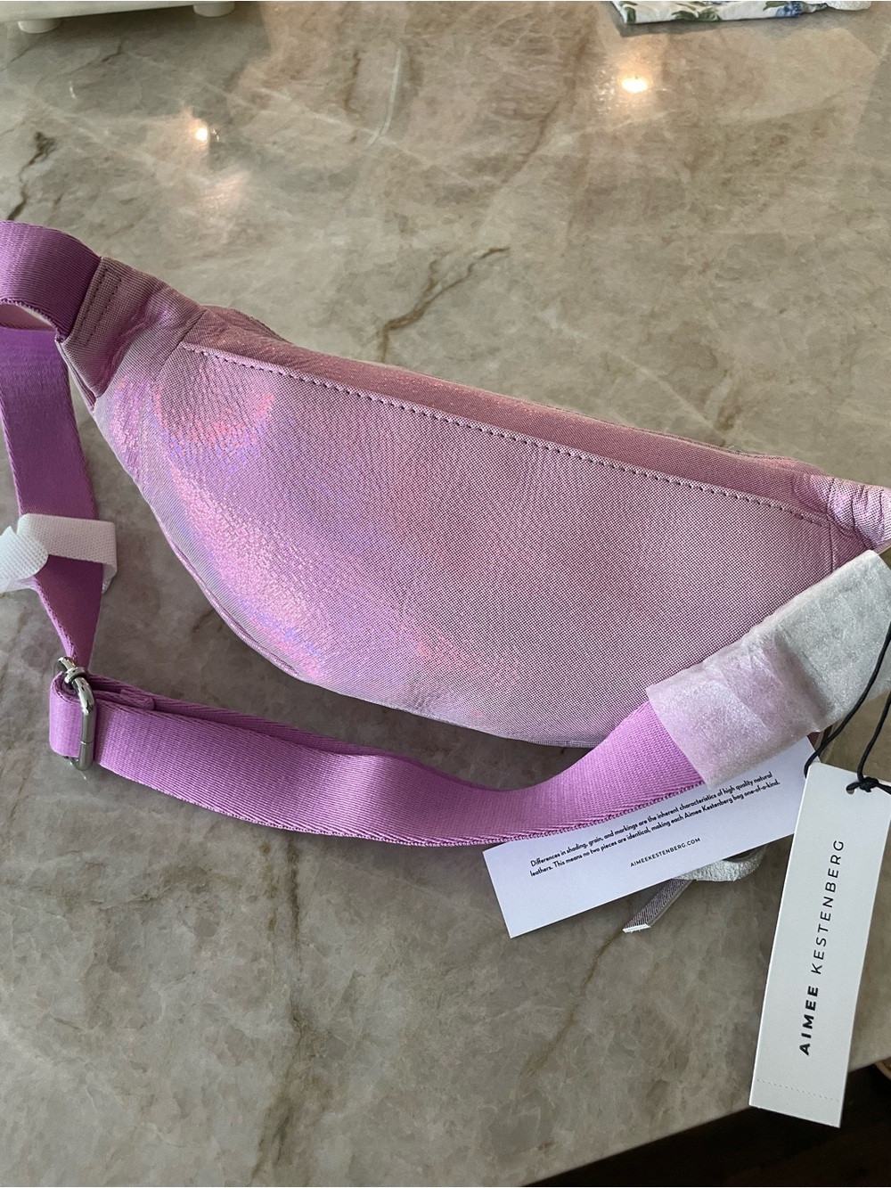 Aimee Kestenberg Cabo Lavender Pink Mini Sling Bag - Picture 5 of 5
